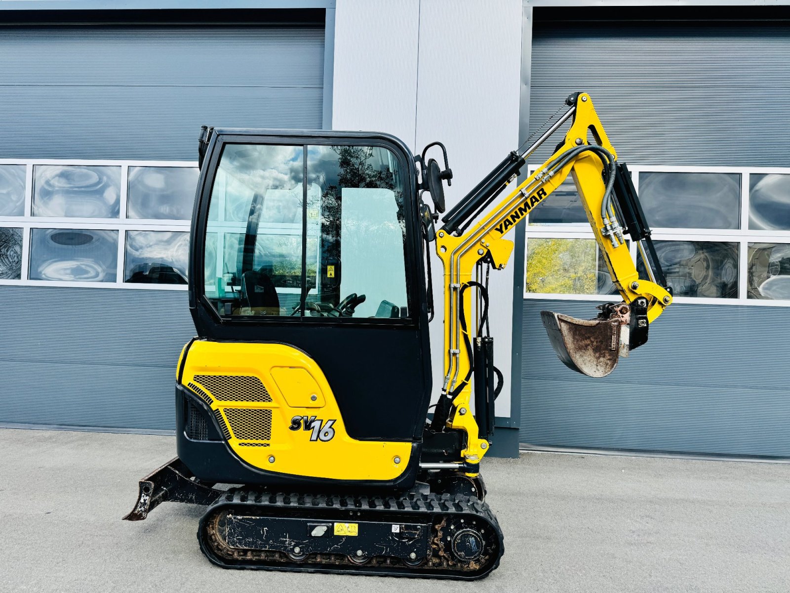 Minibagger типа Yanmar SV 16, Gebrauchtmaschine в Falkenstein (Фотография 3)