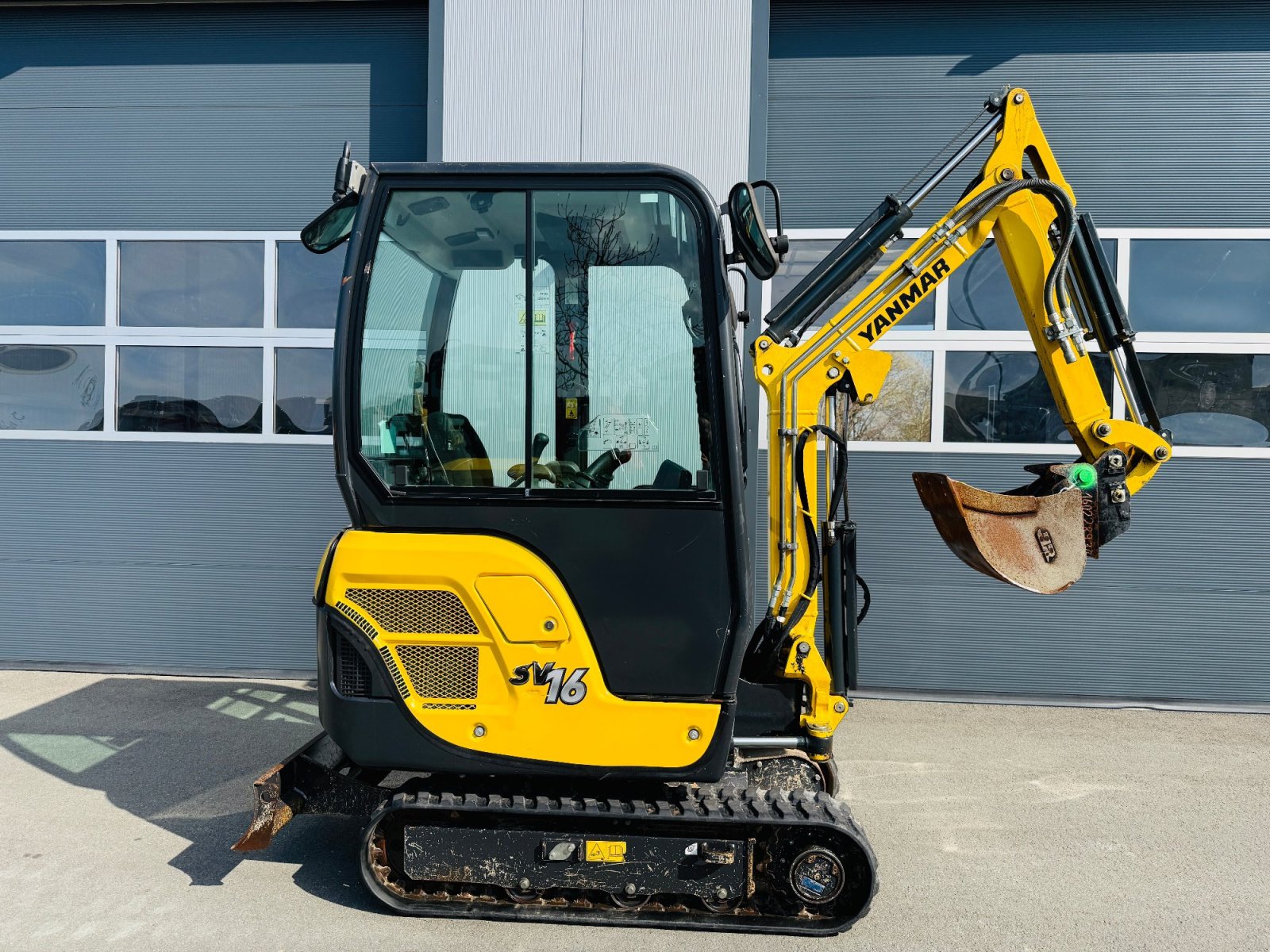 Minibagger van het type Yanmar SV 16, Gebrauchtmaschine in Falkenstein (Foto 3)