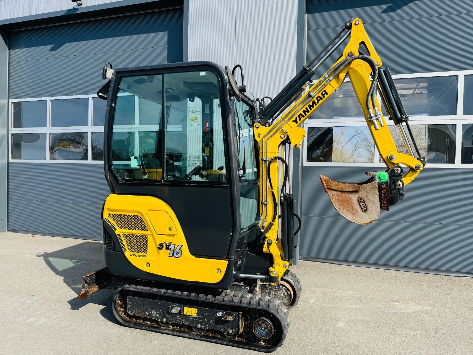 Minibagger van het type Yanmar SV 16, Gebrauchtmaschine in Falkenstein (Foto 4)