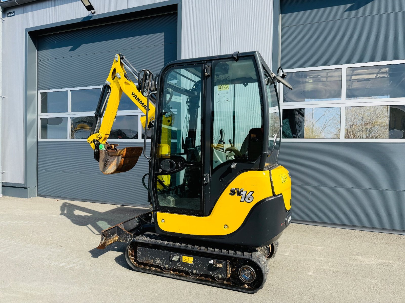 Minibagger van het type Yanmar SV 16, Gebrauchtmaschine in Falkenstein (Foto 5)