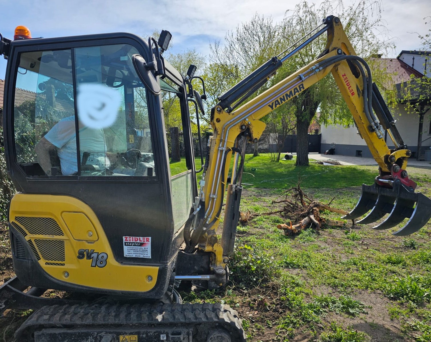 Minibagger a típus Yanmar SV 18, Gebrauchtmaschine ekkor: Nickelsdorf (Kép 3)