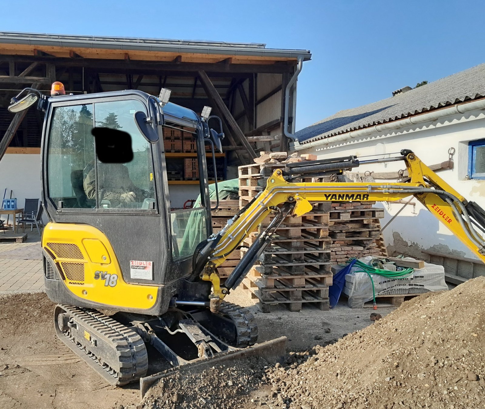 Minibagger a típus Yanmar SV 18, Gebrauchtmaschine ekkor: Nickelsdorf (Kép 8)