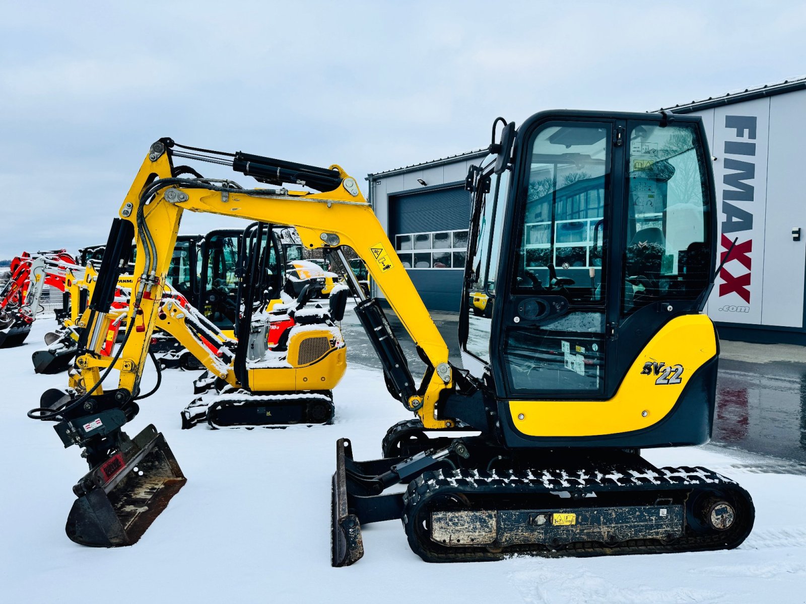 Minibagger des Typs Yanmar SV 22, Gebrauchtmaschine in Falkenstein (Bild 1)