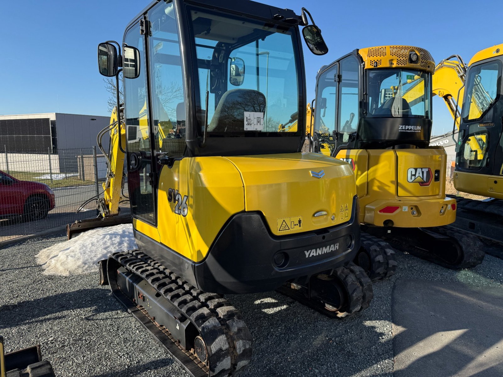 Minibagger του τύπου Yanmar SV 26, Gebrauchtmaschine σε Falkenstein (Φωτογραφία 4)