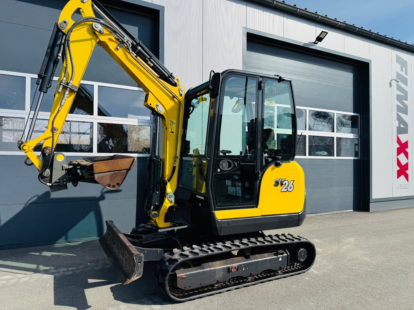 Minibagger van het type Yanmar SV 26, Gebrauchtmaschine in Falkenstein (Foto 1)