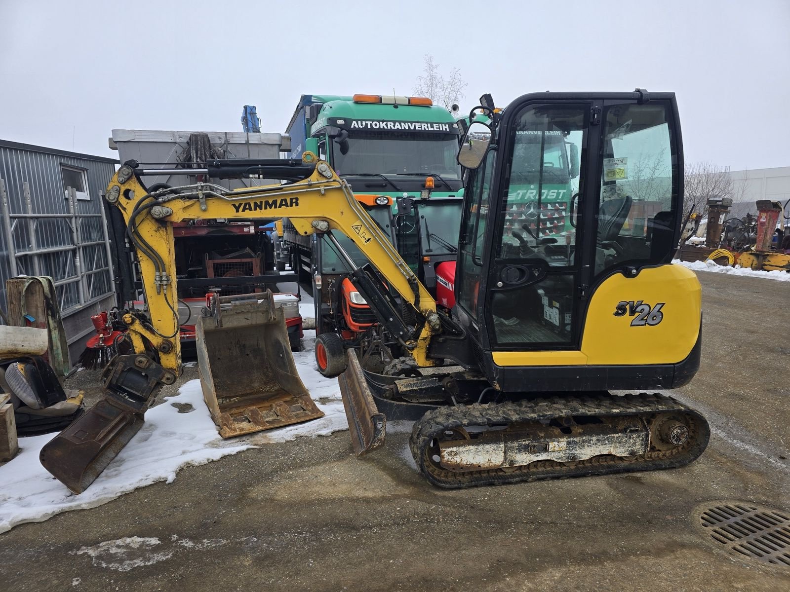 Minibagger του τύπου Yanmar SV 26, Gebrauchtmaschine σε Gabersdorf (Φωτογραφία 10)