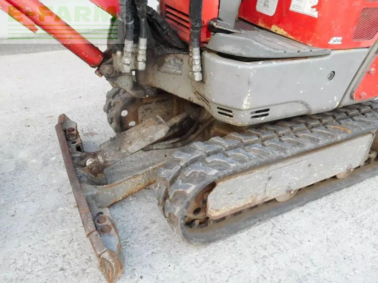 Minibagger typu Yanmar sv08 ( 1.035kg ) verstellfahrwerk + 2 löffel, Gebrauchtmaschine v ST. NIKOLAI/DR. (Obrázek 11)