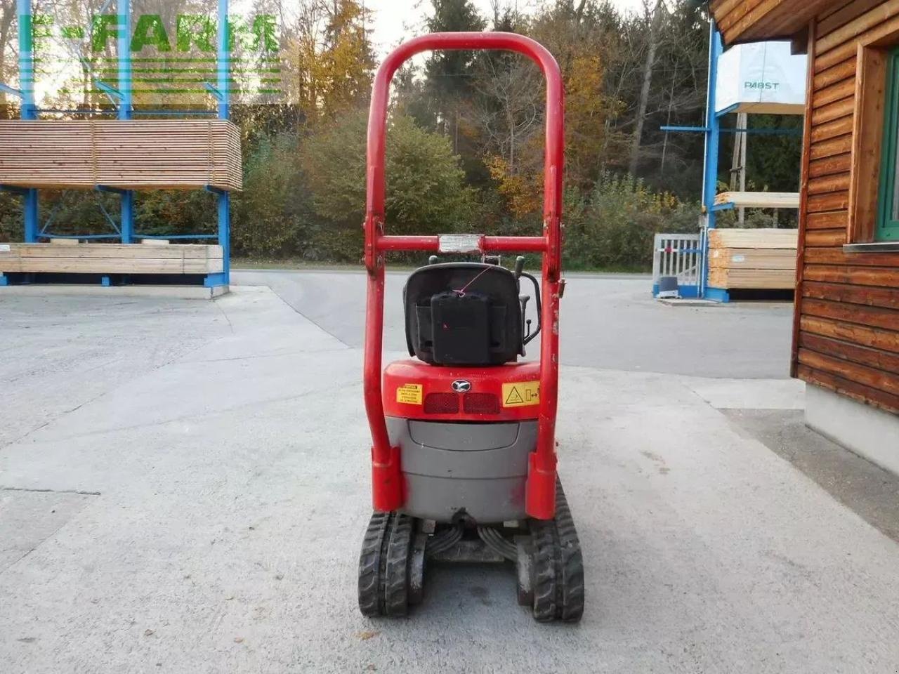 Minibagger typu Yanmar sv08 ( 1.035kg ) verstellfahrwerk + 2 löffel, Gebrauchtmaschine v ST. NIKOLAI/DR. (Obrázek 3)