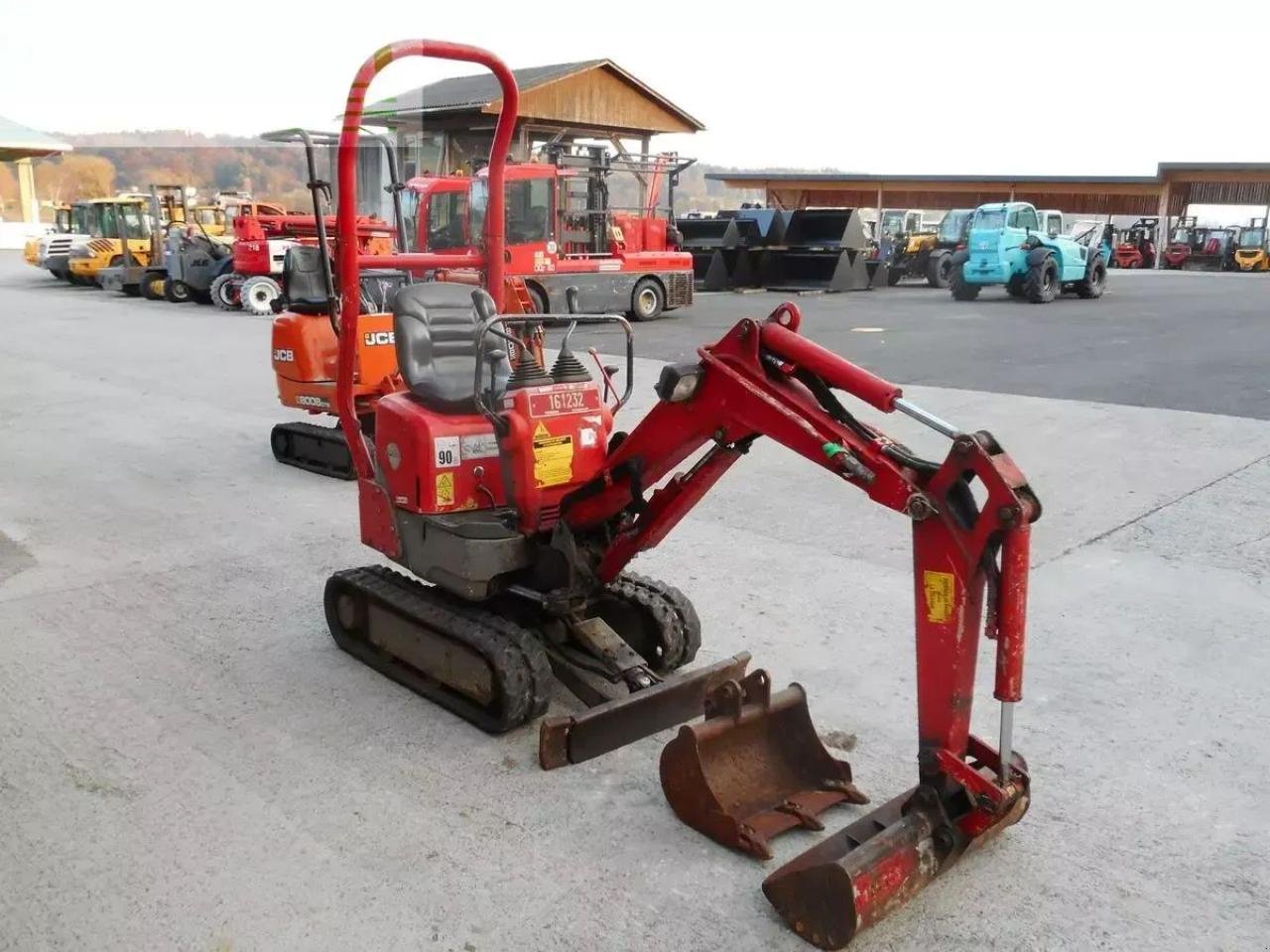 Minibagger typu Yanmar sv08 ( 1.035kg ) verstellfahrwerk + 2 löffel, Gebrauchtmaschine v ST. NIKOLAI/DR. (Obrázek 5)