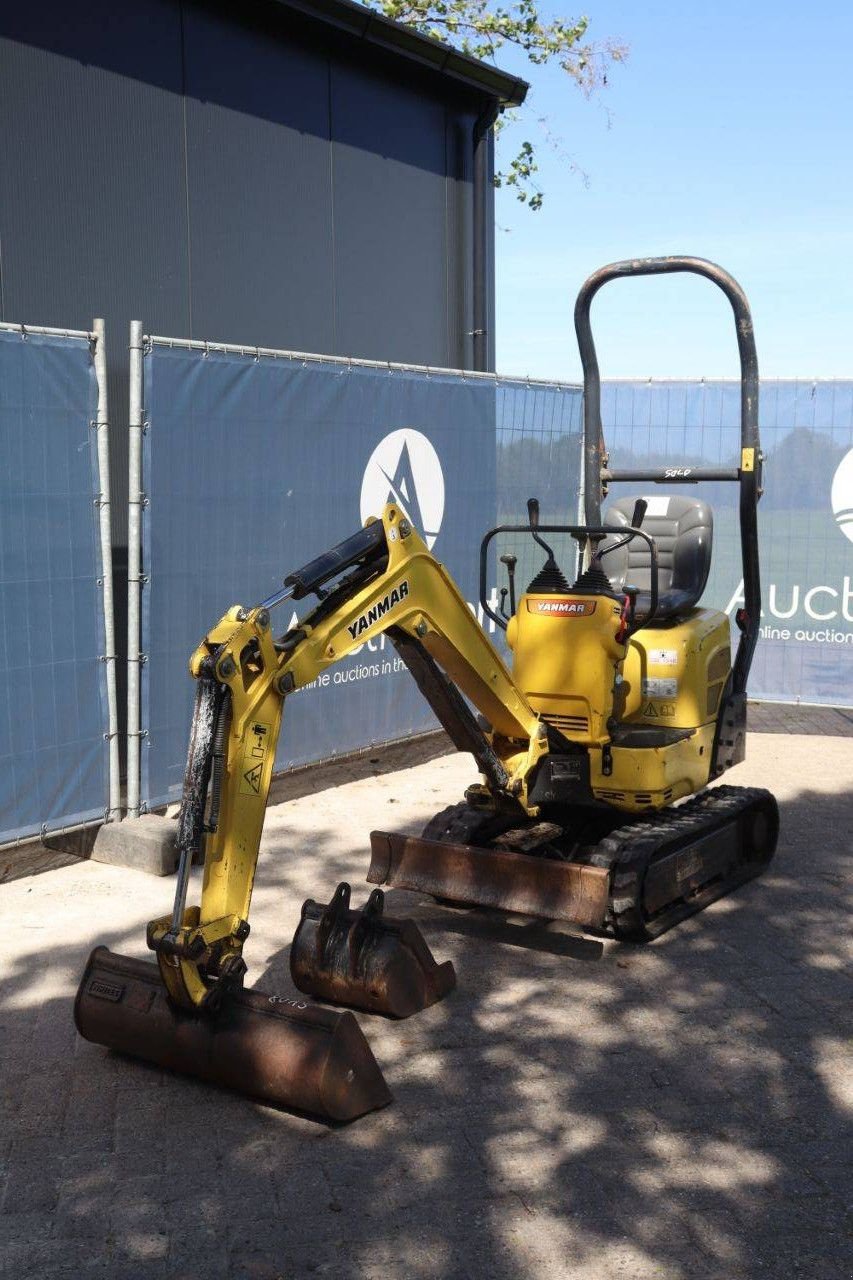 Minibagger a típus Yanmar SV08-1A(S), Gebrauchtmaschine ekkor: Antwerpen (Kép 10)