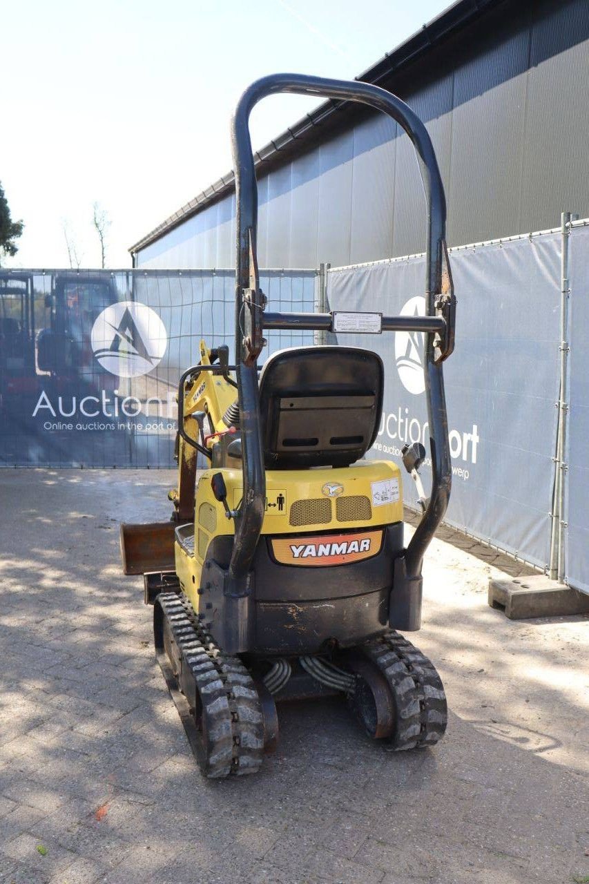 Minibagger a típus Yanmar SV08-1A(S), Gebrauchtmaschine ekkor: Antwerpen (Kép 4)