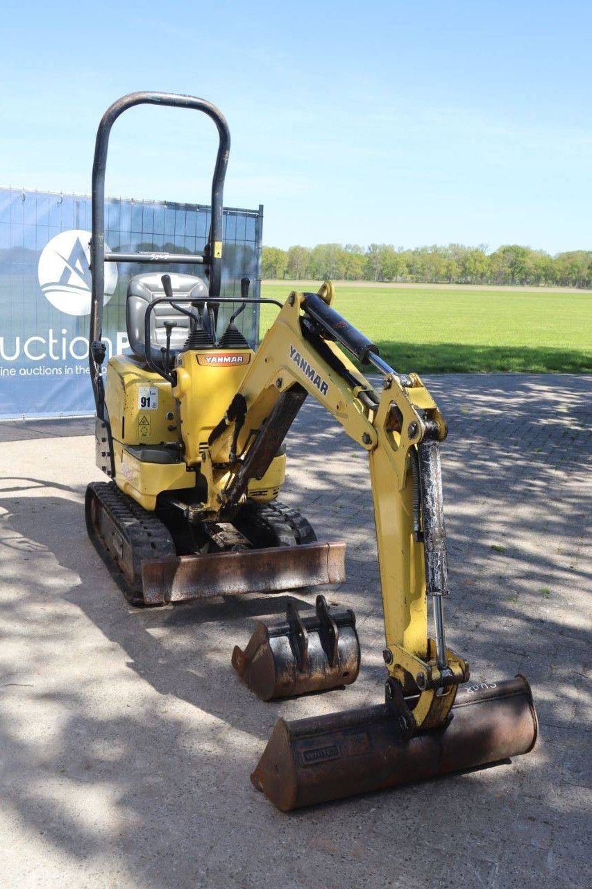 Minibagger a típus Yanmar SV08-1A(S), Gebrauchtmaschine ekkor: Antwerpen (Kép 8)
