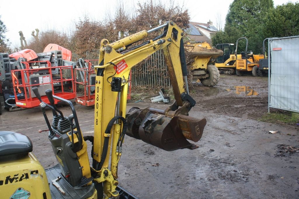 Minibagger типа Yanmar SV08-1AS, Gebrauchtmaschine в Antwerpen (Фотография 11)