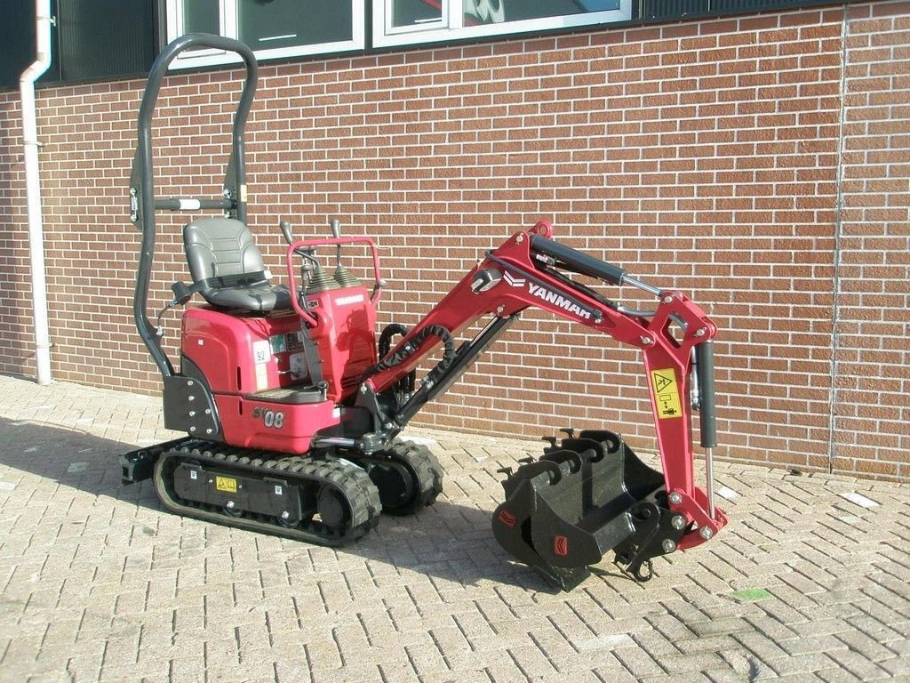 Minibagger des Typs Yanmar SV08-1C, Neumaschine in Barneveld (Bild 3)