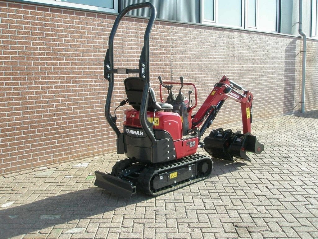 Minibagger des Typs Yanmar SV08-1C, Neumaschine in Barneveld (Bild 4)