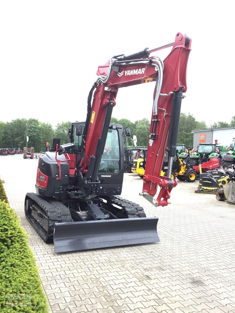 Minibagger des Typs Yanmar SV100 SV100 2PB Advance, Gebrauchtmaschine in Bakum (Bild 4)