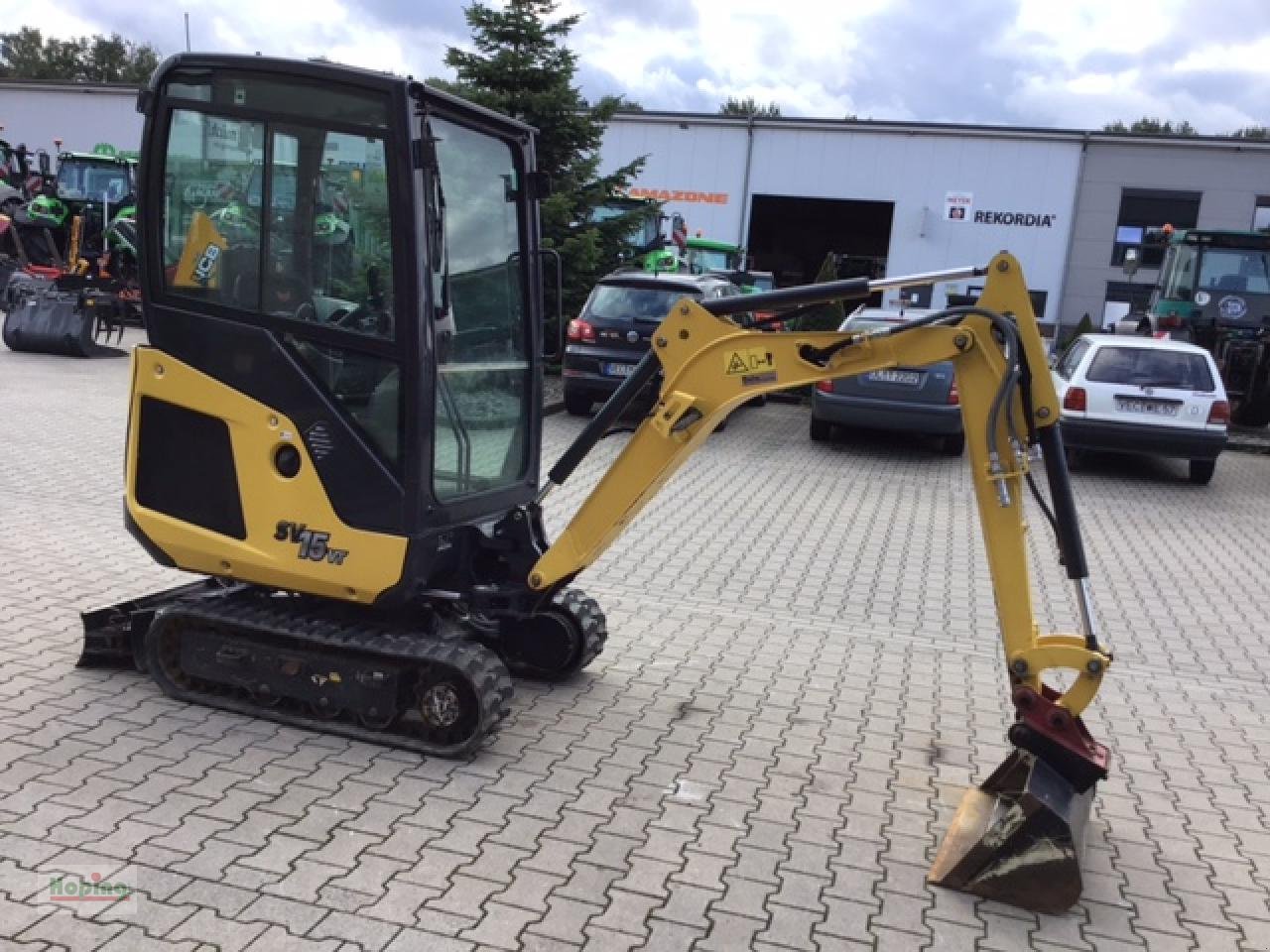 Minibagger des Typs Yanmar SV15 VT, Mietmaschine in Bakum (Bild 4)