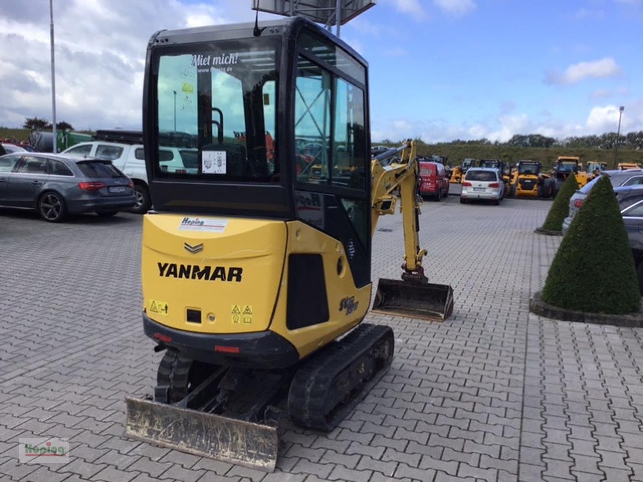 Minibagger des Typs Yanmar SV15 VT, Mietmaschine in Bakum (Bild 5)