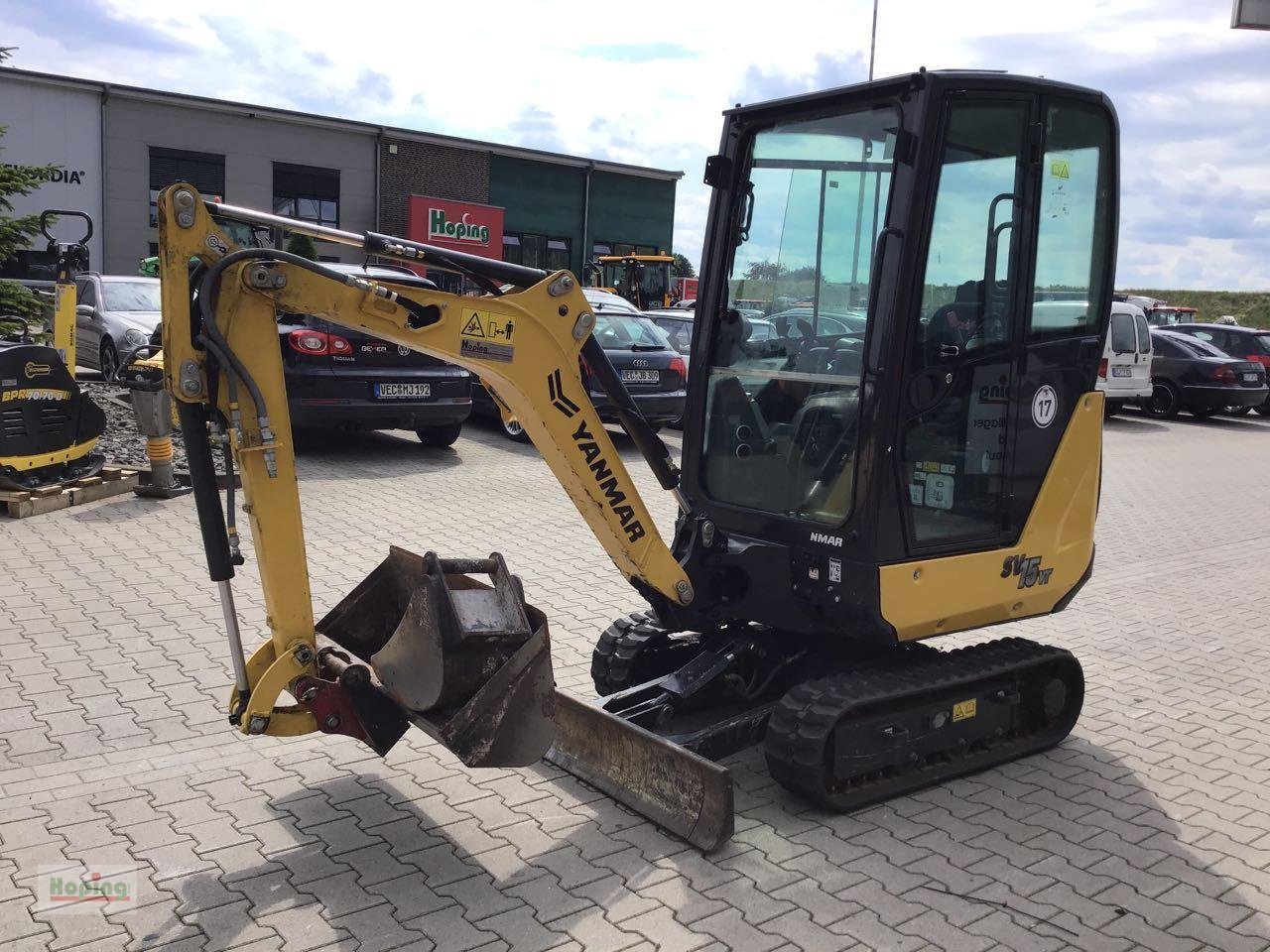 Minibagger des Typs Yanmar SV15 VT, Gebrauchtmaschine in Bakum (Bild 3)