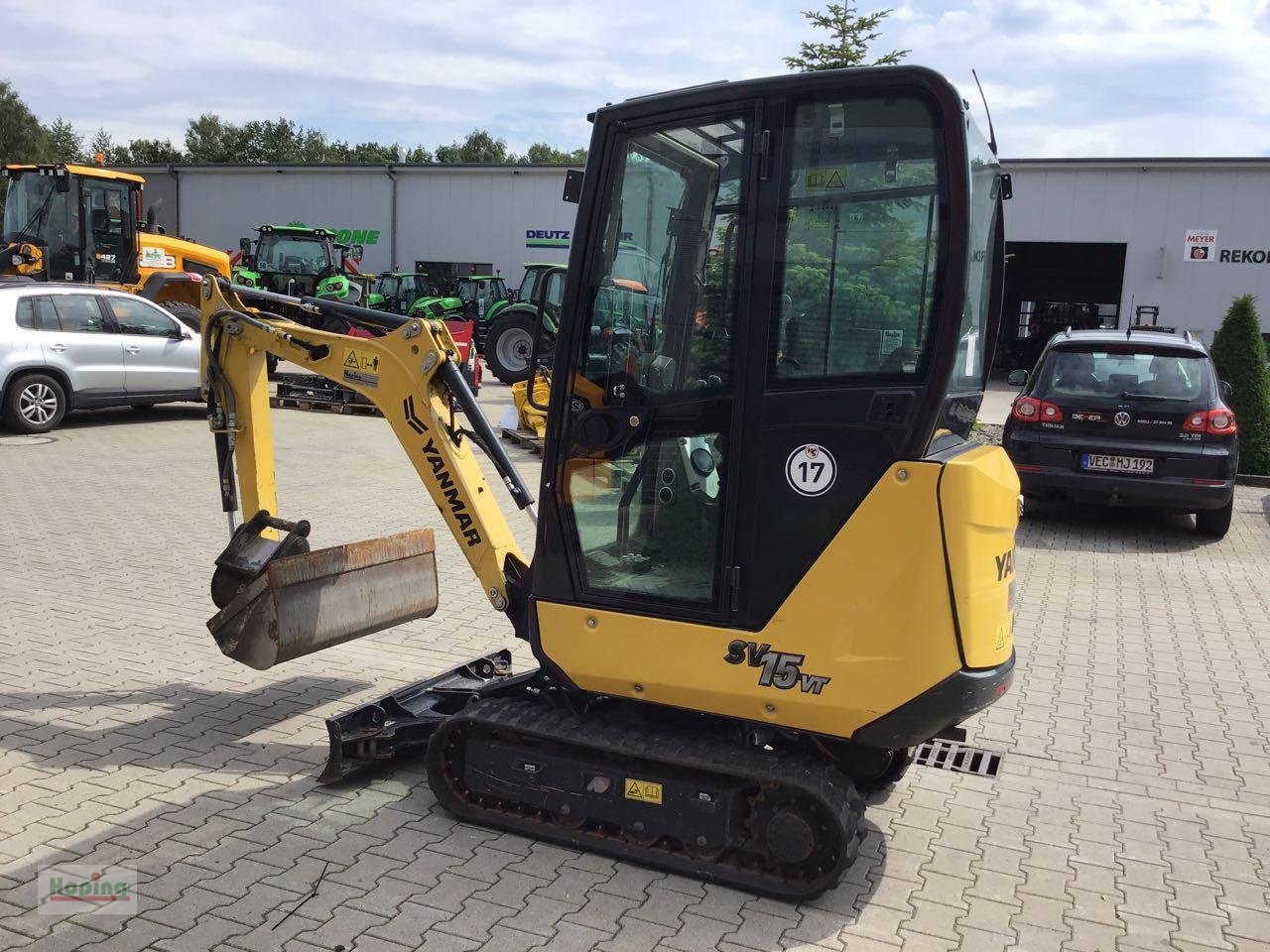 Minibagger des Typs Yanmar SV15 VT, Gebrauchtmaschine in Bakum (Bild 4)