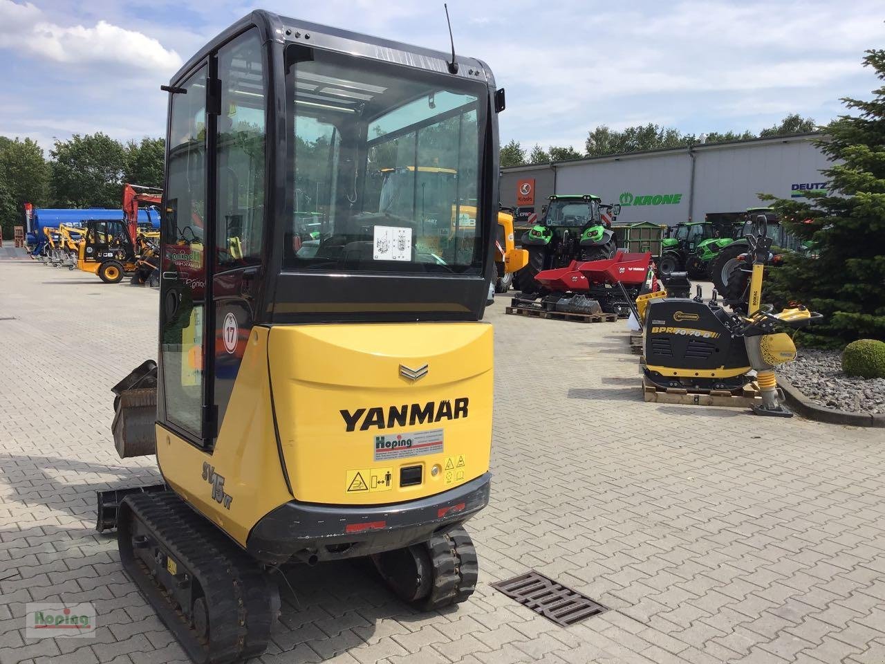 Minibagger des Typs Yanmar SV15 VT, Gebrauchtmaschine in Bakum (Bild 5)