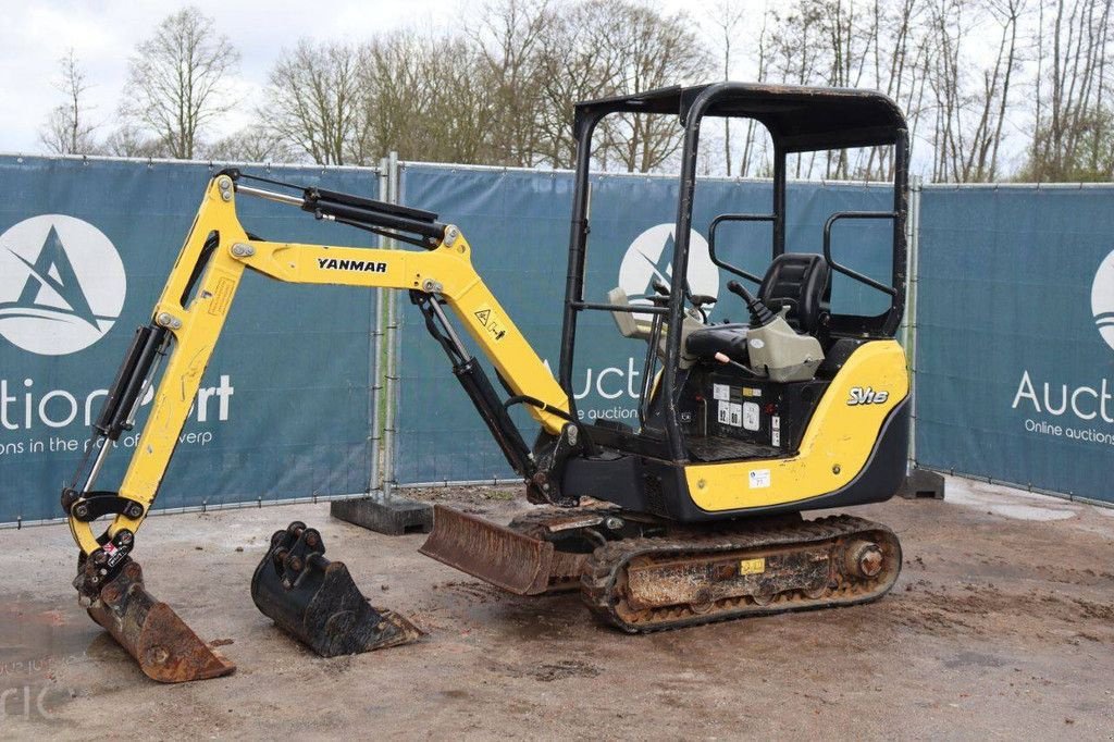 Minibagger a típus Yanmar SV16, Gebrauchtmaschine ekkor: Antwerpen (Kép 10)