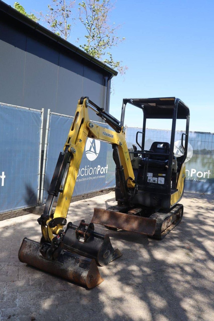 Minibagger del tipo Yanmar SV16, Gebrauchtmaschine In Antwerpen (Immagine 9)
