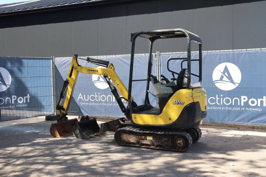 Minibagger del tipo Yanmar SV16, Gebrauchtmaschine In Antwerpen (Immagine 3)