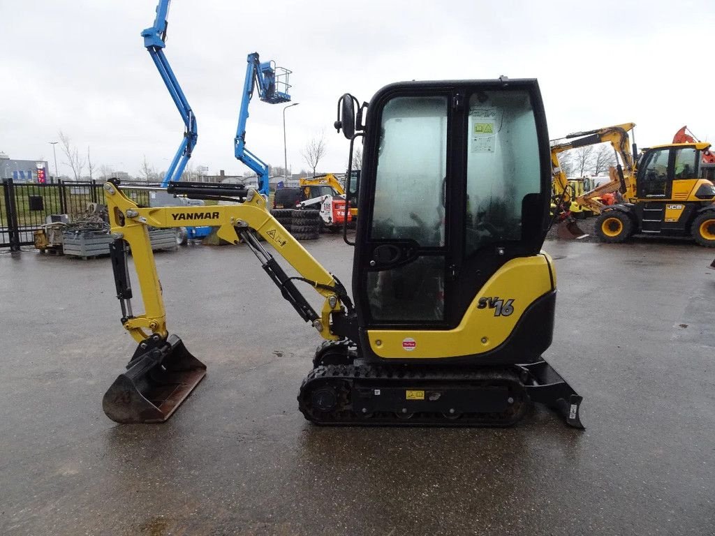 Minibagger del tipo Yanmar SV16, Gebrauchtmaschine In Zutphen (Immagine 5)