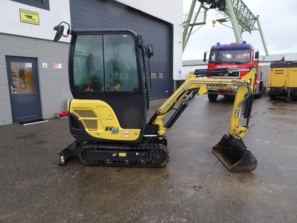 Minibagger del tipo Yanmar SV16, Gebrauchtmaschine In Zutphen (Immagine 7)