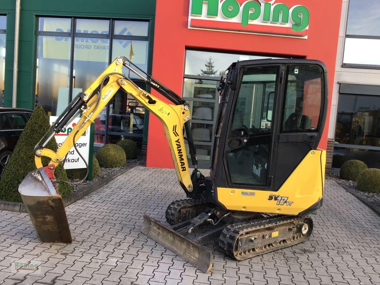 Minibagger des Typs Yanmar SV17 VT, Mietmaschine in Bakum (Bild 1)