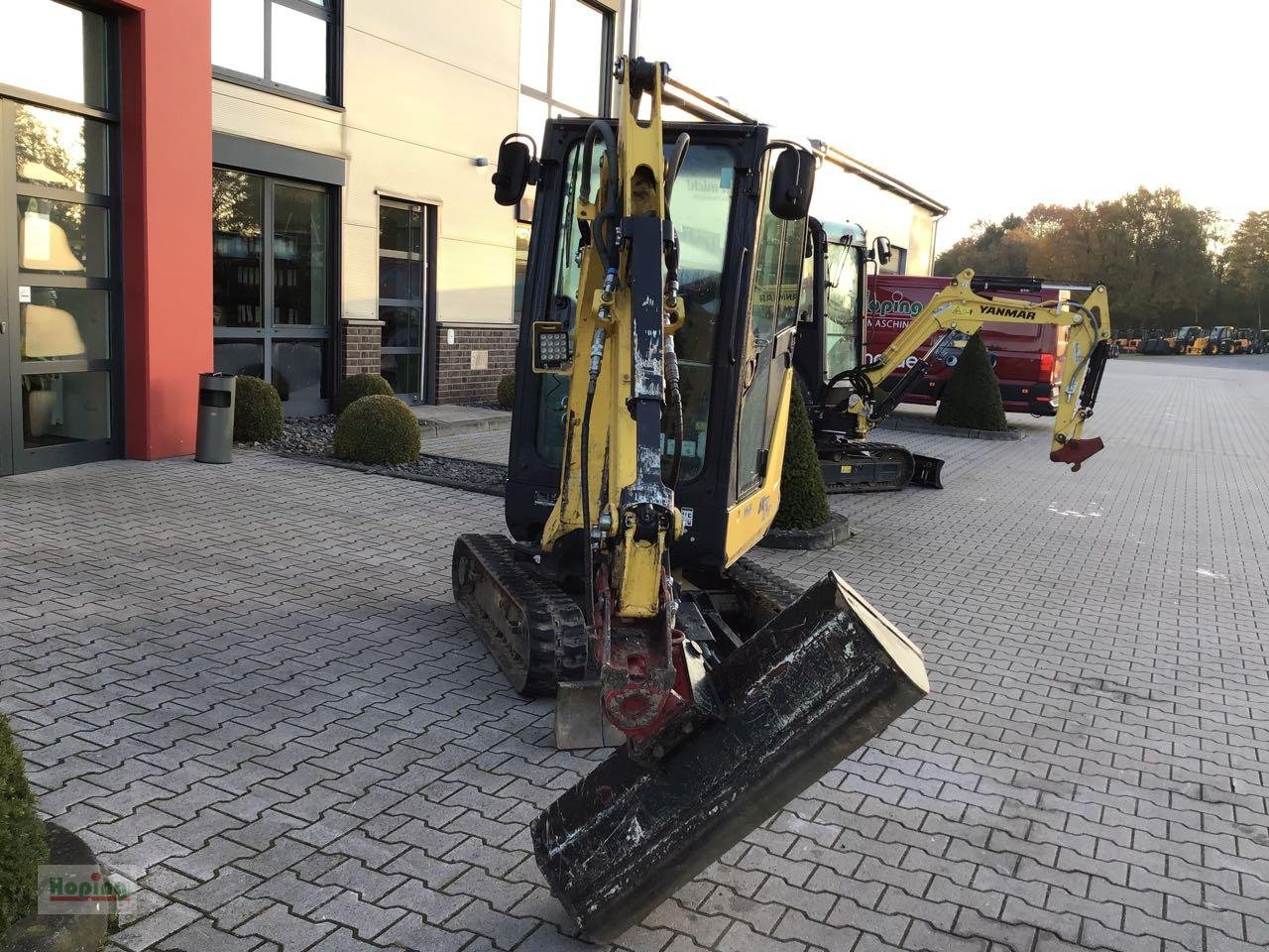 Minibagger des Typs Yanmar SV17 VT, Mietmaschine in Bakum (Bild 2)