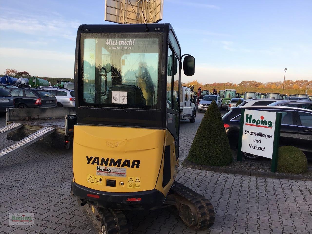 Minibagger des Typs Yanmar SV17 VT, Mietmaschine in Bakum (Bild 4)