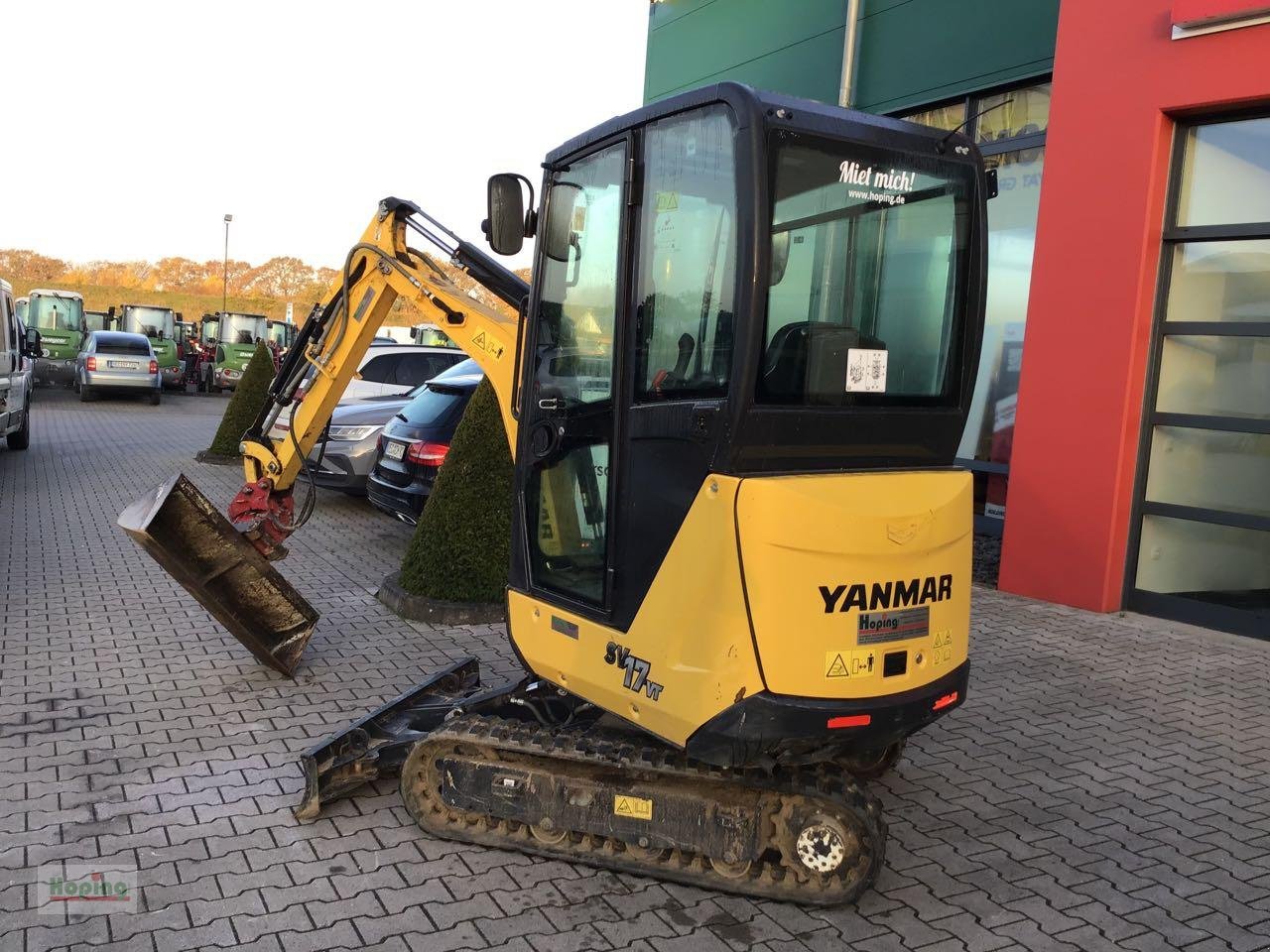 Minibagger des Typs Yanmar SV17 VT, Mietmaschine in Bakum (Bild 6)