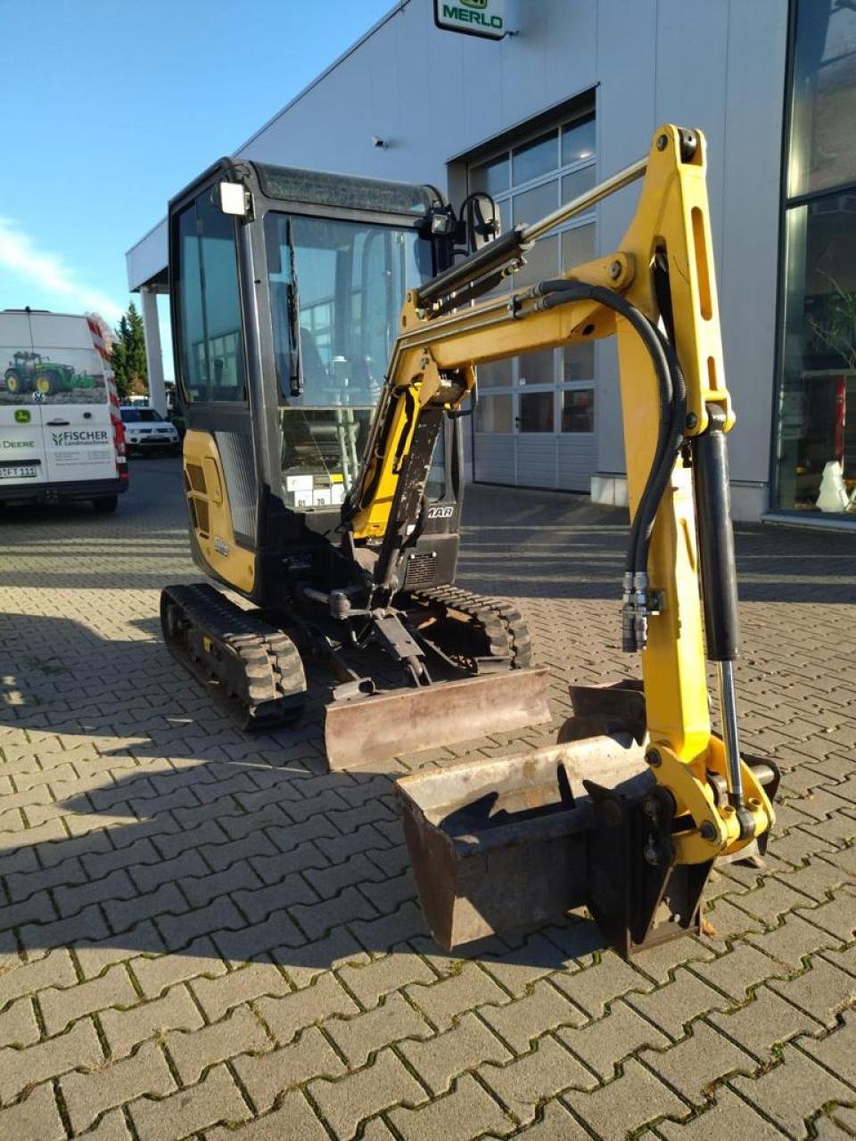 Minibagger des Typs Yanmar SV18, Gebrauchtmaschine in Worms (Bild 2)