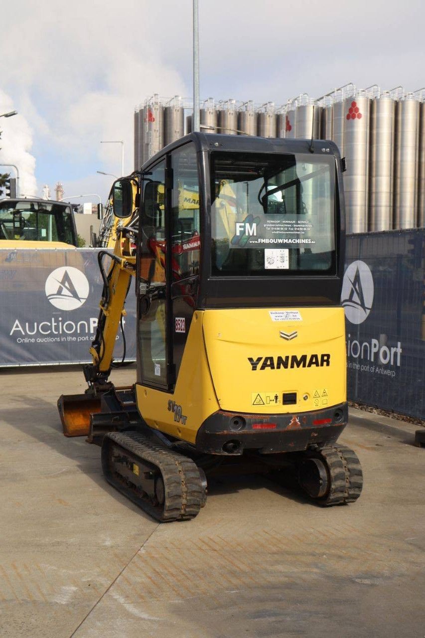 Minibagger типа Yanmar SV19VT, Gebrauchtmaschine в Antwerpen (Фотография 4)