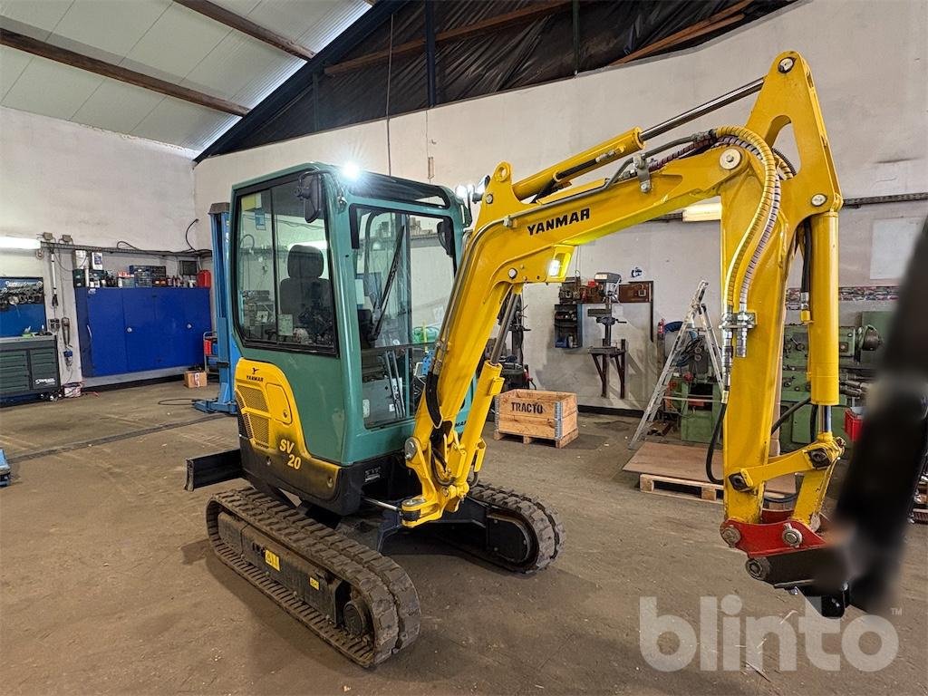 Minibagger des Typs Yanmar SV20, Gebrauchtmaschine in Düsseldorf (Bild 2)