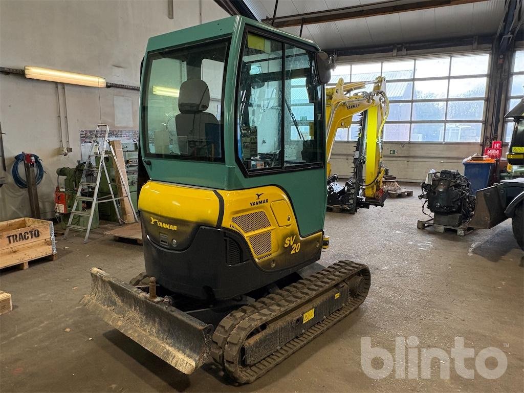 Minibagger des Typs Yanmar SV20, Gebrauchtmaschine in Düsseldorf (Bild 4)