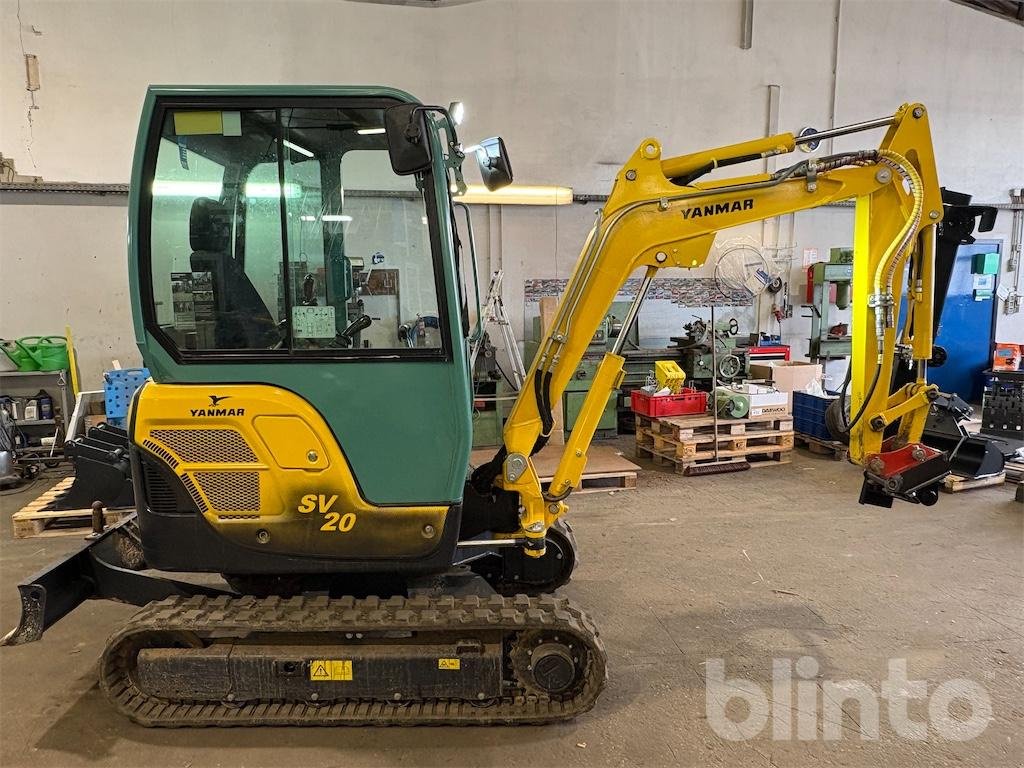 Minibagger des Typs Yanmar SV20, Gebrauchtmaschine in Düsseldorf (Bild 7)