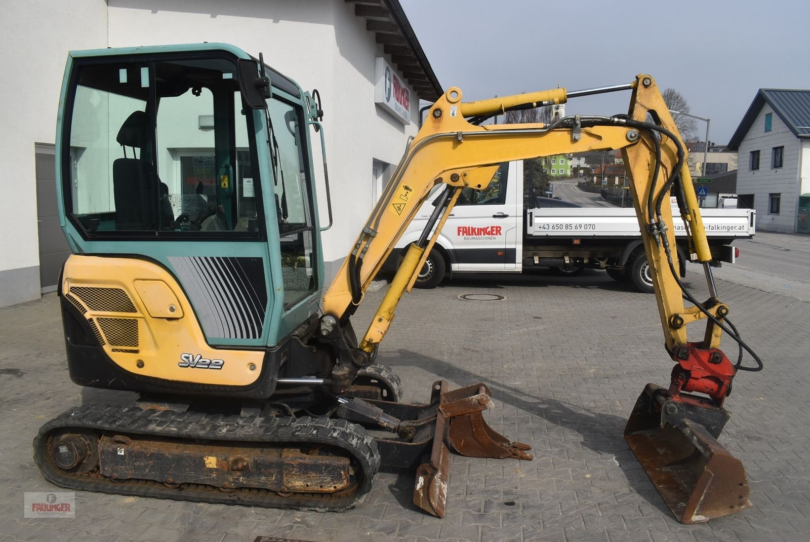 Minibagger des Typs Yanmar SV22, Gebrauchtmaschine in Putzleinsdorf (Bild 2)