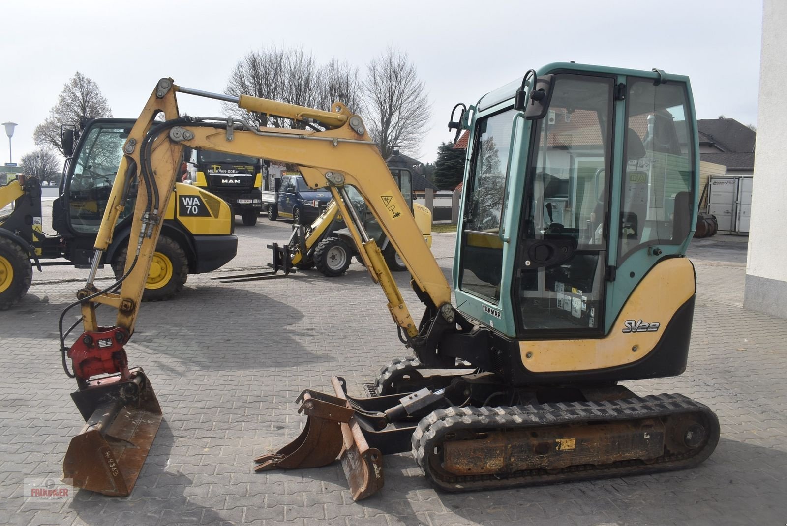 Minibagger des Typs Yanmar SV22, Gebrauchtmaschine in Putzleinsdorf (Bild 1)