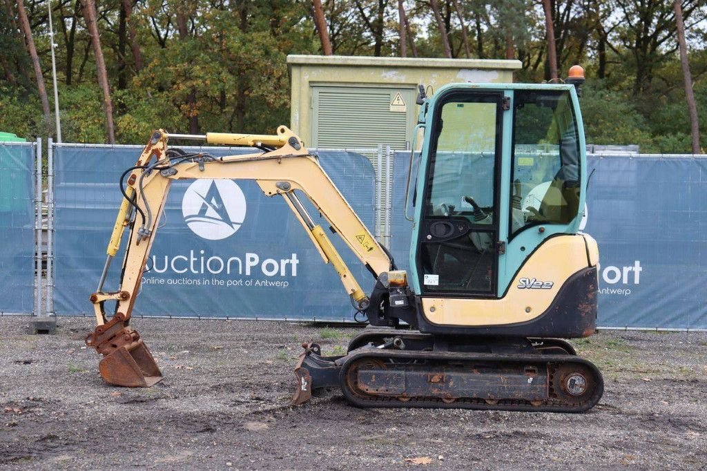 Minibagger typu Yanmar SV22, Gebrauchtmaschine w Antwerpen (Zdjęcie 2)
