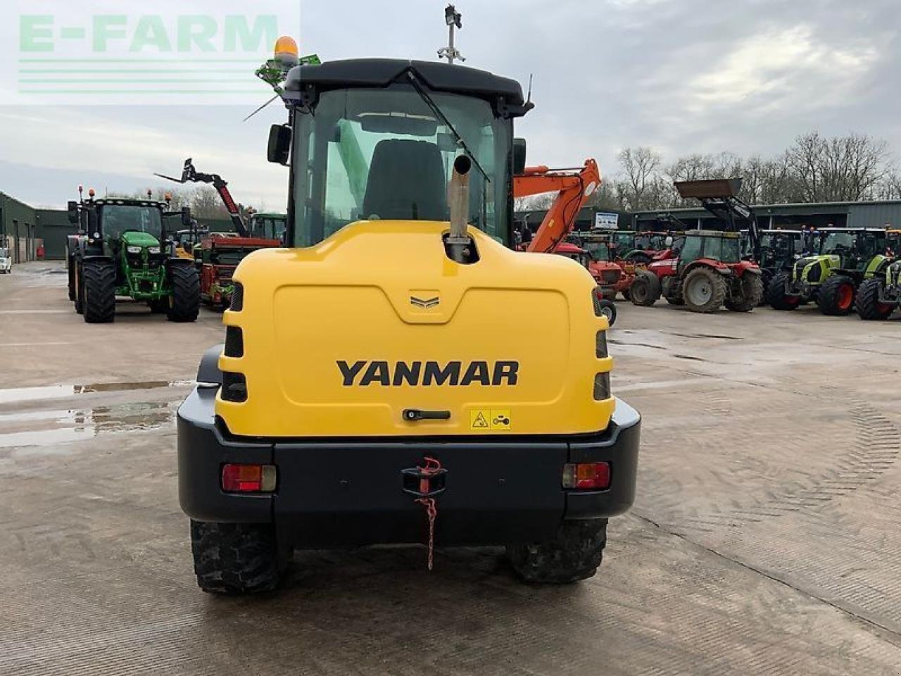 Minibagger типа Yanmar v120 wheeled loading shovel (st25672), Gebrauchtmaschine в SHAFTESBURY (Фотография 7)