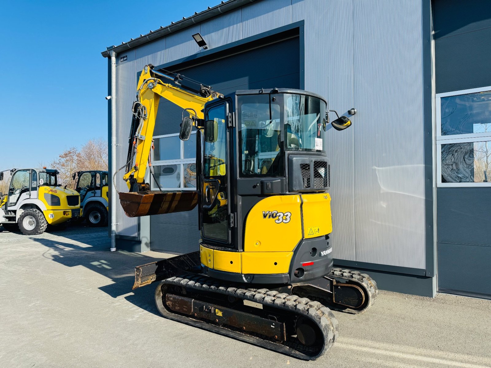 Minibagger van het type Yanmar VIO 33, Gebrauchtmaschine in Falkenstein (Foto 4)