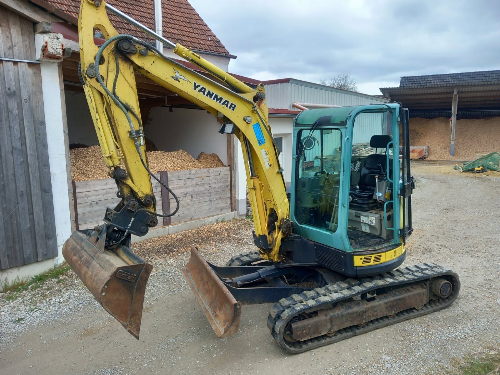 Minibagger от тип Yanmar VIO 50 U, Gebrauchtmaschine в Thierhaupten (Снимка 1)