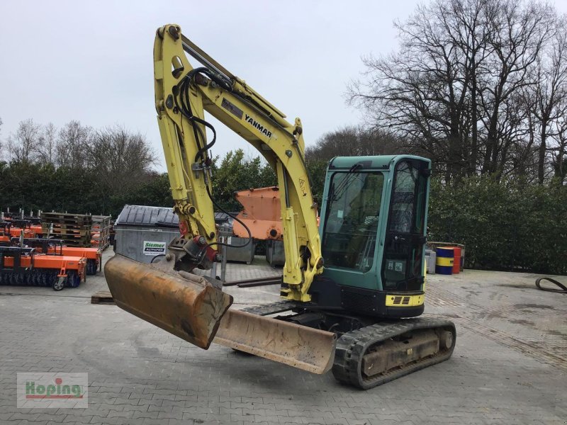 Yanmar Vio 50, Gebrauchtmaschine, Baujahr: 2011, Betriebsstunden / Hektar: 2670, Betriebsstunden: 2670 Stunden (Bild 1) Minibagger des Typs Yanmar Vio 50, Gebrauchtmaschine in Bakum (Bild 1)