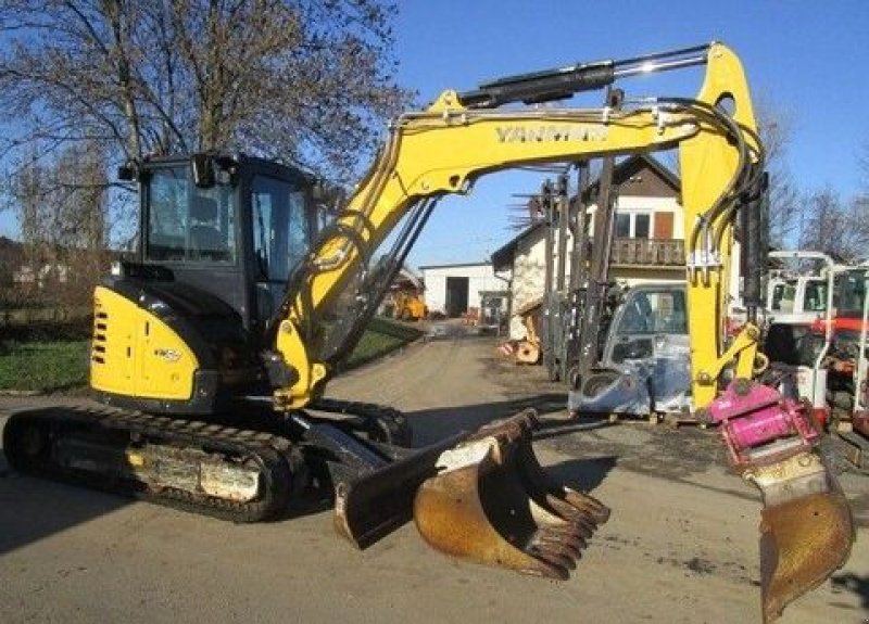 Minibagger typu Yanmar VIO 57 - POWERTILT + Schnellwechsler + 4 Löffel, Gebrauchtmaschine v Gnas (Obrázek 2)