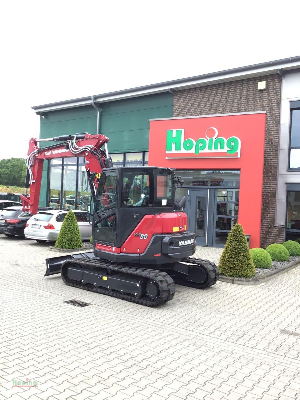 Minibagger des Typs Yanmar Vio 80, Gebrauchtmaschine in Bakum (Bild 2)