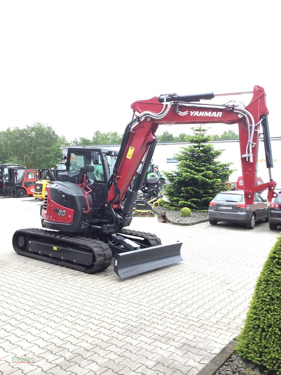 Minibagger du type Yanmar Vio 80, Gebrauchtmaschine en Bakum (Photo 3)