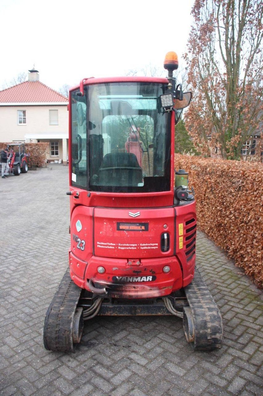 Minibagger des Typs Yanmar VIO23-6, Gebrauchtmaschine in Antwerpen (Bild 4)